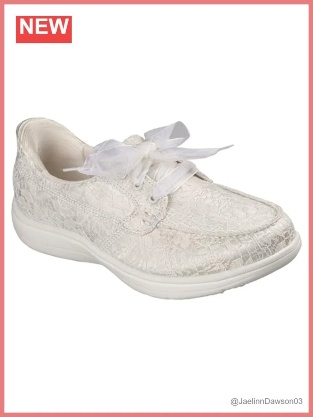 Skechers Women's On-The-Go Flex Radiant Lacy Slip-On Boat Shoes